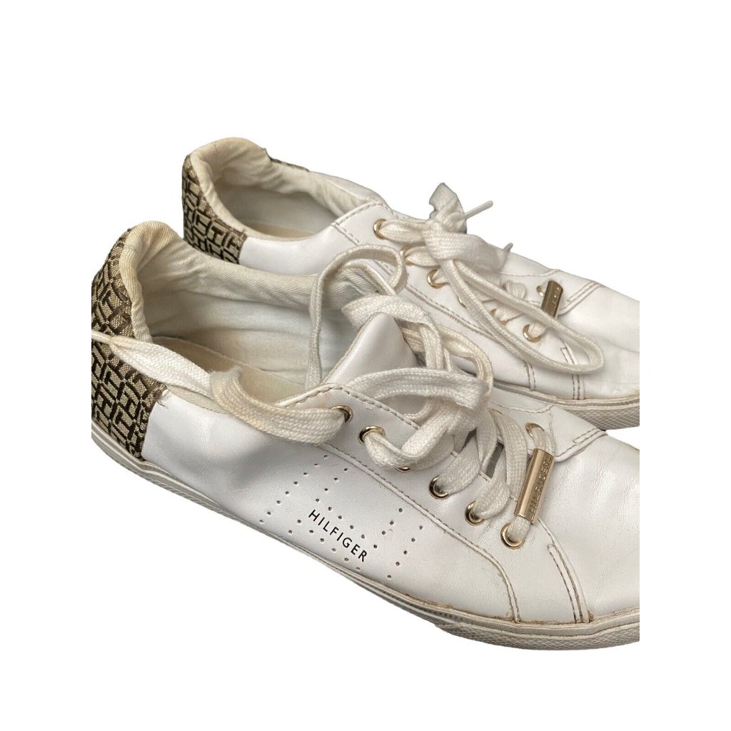 Tommy Hilfiger Womens Sneaker White Size Us 8 1/2m